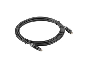 Lanberg CA-TOSL-10CC-0010-BK InfiniBand-/fiberoptisk kabel 1 m Toslink Svart