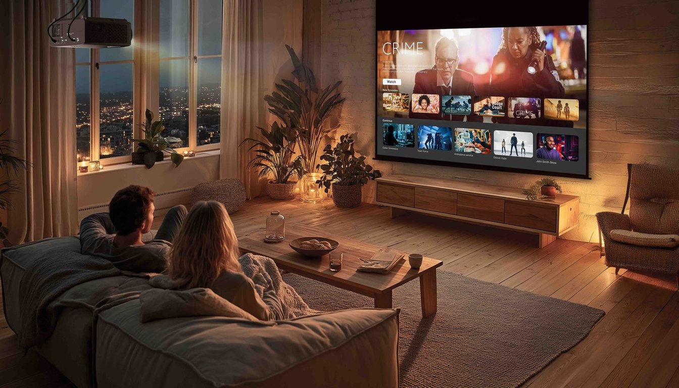 Optoma UZ38X 3800 ANSI lumenów DLP UHD 4K (3840x2160) Czarny