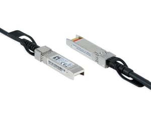 LevelOne DAC-0102 InfiniBand/Fiber Optic Cable, 2 m, SFP+, Black