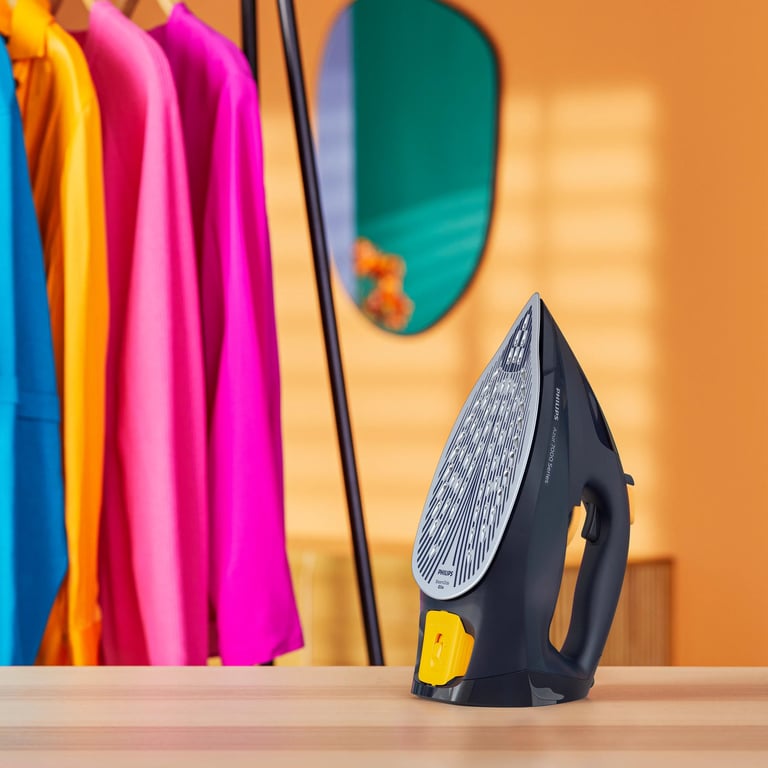 Philips 7000 series DST7060/20 Żelazko parowe HV niebiesko-żółte