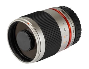 Samyang Reflex f/6.3 300mm Canon M Mirrorless Camera, Silver
