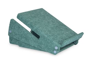 BakkerElkhuizen Ergo-Top 320 Circular Laptop Stand, Green, 38.1 cm (15")