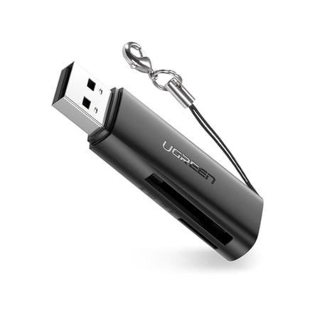 Ugreen 60722 czytnik kart USB 3.2 Gen 1 (3.1 Gen 1) Czarny