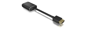 ICY BOX IB-AD502 VGA (D-Sub) HDMI Typ A (Standard) Schwarz