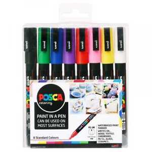POSCA 10.1.0963 cienkopis Wielobarwny 8 szt.