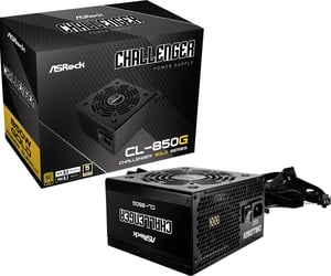 Asrock Challenger CL-850G Netzteilmodul 850 W 20+4-Pin ATX ATX Schwarz