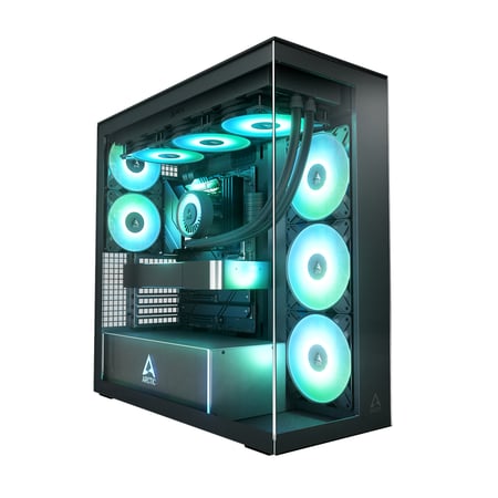 ARCTIC Xtender Black (Clear Glass) Czarny, Przezroczysty