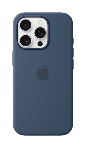 Apple Silikonowe etui z MagSafe do iPhone’a 16 Pro – denim