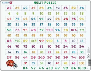 Larsen Maxi LA-AR1 Puzzle kształty 58 szt.