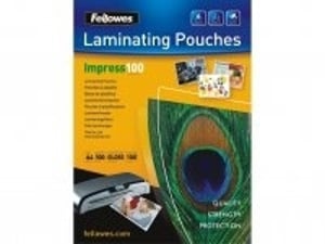 Fellowes Glossy Pouches A3 100 st. 100 mµ lamineringsfilm