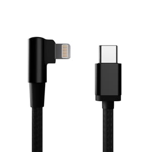 Gembird CC-USB2-CMLML-0.2M Lightning Cable, 0.2 m, Black