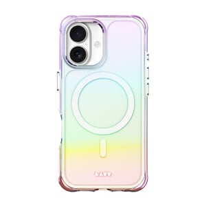 LAUT AERO HOLO pokrowiec na telefon komórkowy 16 cm (6.3") Perłowy, Przezroczysty