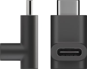 Goobay 55556 USB-C Cable Adapter, Black