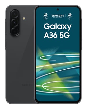 Samsung Galaxy A36 5G 17 cm (6.7") Dual SIM Android 15 USB Type-C 6 GB 128 GB 5000 mAh Czarny