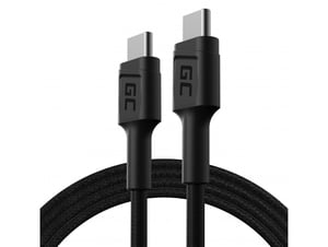 Green Cell Kabel GC PowerStream USB-C - USB-C 120cm, szybkie ładowanie Power Delivery (60W), Ultra Charge, QC 3.0