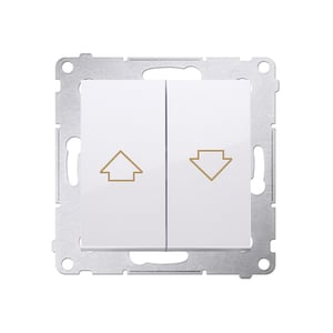 Kontakt-Simon DZP1.01/11 przełącznik elektryczny Przyciskany przełącznik Biały