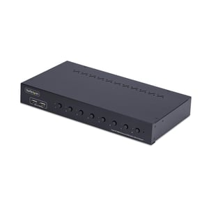 StarTech R8AD122-KVM-SWITCH przełącznik KVM Możliwości montowania w stelażu Czarny