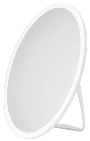 Avide ABLDL-M-R Makeup Mirror, Freestanding, Oval, White