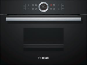 Bosch Serie 8 CDG634AB0 Steam Oven Small Black Touch
