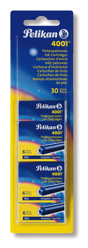 Pelikan 330845 Kugelschreiberminen, blau, 30 Stück