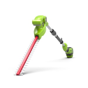 Greenworks G40PHA – elektrischer Heckenschneider mit Doppelklinge, 3,5 kg