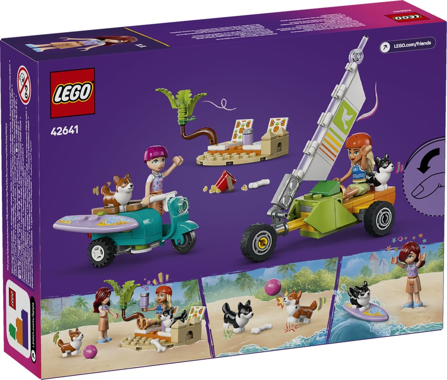 LEGO Friends Przygoda z surfującymi psami i skuterem