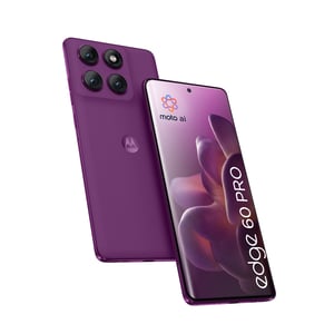 Motorola edge 60 pro 16,9 cm (6.67") Dual SIM Android 15 5G USB Type-C 12 GB 512 GB 6000 mAh Violett