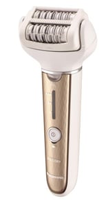 Panasonic ES-EL3A-N503 Epiliergerät mit 60 Pinzetten, Gold, Weiß