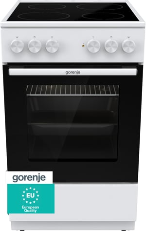 Gorenje GEC5A21WG Kuchenka wolnostojąca Prąd elektryczny Ceramiczna Biały