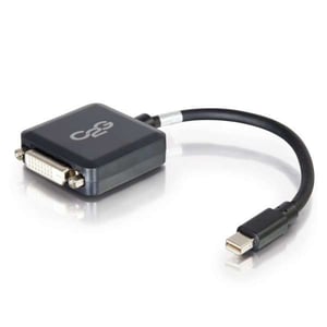 C2G 84311 0.2 m Cable Adapter, Mini DisplayPort to DVI-D, Black