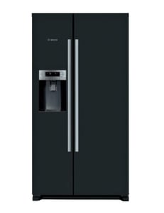 Bosch Serie 6 KAD93VBFP beidseitig zu öffnender Kühl-Gefrierschrank, freistehend, 562 l, schwarz