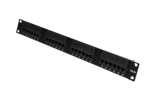 Extralink CAT5E UTP Patch Panel, 24 ports