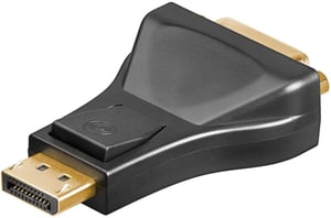 Microconnect DPDVI-Adapter für DisplayPort- und DVI-D-Dual-Link-Kabel 24+5, grau