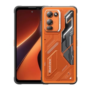 Blackview FORT 200 17,2 cm (6.78") Dual SIM Android 16.0 4G 6 GB 256 GB 5000 mAh Czarny, Pomarańczowy