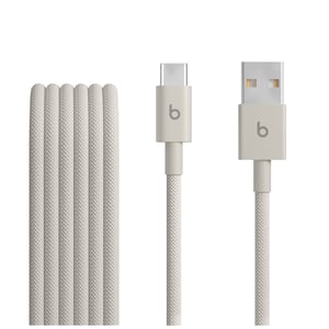 Apple Beats USB Cable, USB 2.0, 1.5 m, USB-A to USB-C, White
