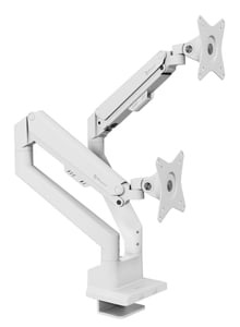 Arozzi AZ-ALZARE-NEO-DUO-WT Monitorhalterung / -ständer 81,3 cm (32") Schreibtisch Weiß