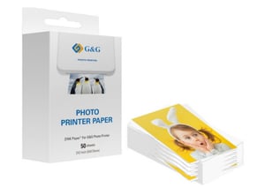 G&G GG-ZP023-50 papier fotograficzny Biały