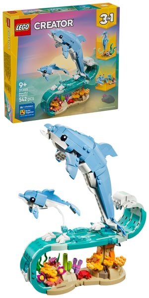 LEGO Creator Zwierzęta morskie: piękny delfin