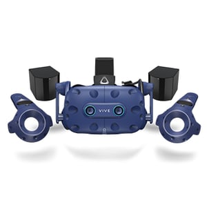 HTC VIVE Pro Eye – Spezielles Head-Mounted-Display – Schwarz, Blau