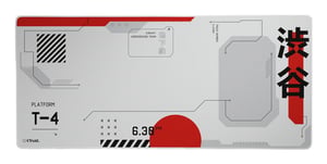 Trust GXT 759 XXL Gaming Mouse Pad Black, Gray, Red, White