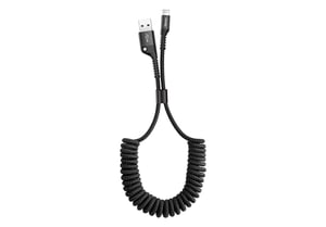 Baseus CALSR-01 kabel Lightning 1 m Schwarz