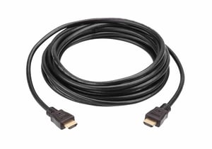 ATEN 2L-7D15H HDMI-Kabel, 15 m, HDMI Typ A (Standard), schwarz