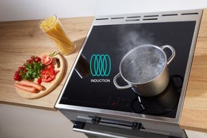 Gorenje GEIT6C60XPG Kuchenka wolnostojąca Prąd elektryczny Płyta indukcyjna strefowa Stal nierdzewna