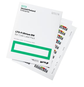 HPE LTO-9 Ultrium RW streckkodsetikettpaket 1,26 cm