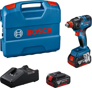 Bosch GDX 18V-200 3400 RPM Czarny, Niebieski, Czerwony