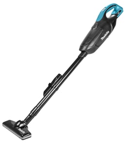Makita DCL182ZB Stabstaubsauger/Elektrobürste 2-in-1-Standstaubsauger Akku Trocken Staubbeutel Schwarz, Türkis