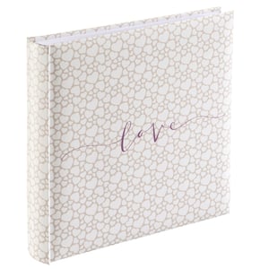 Hama Romance Photo Album, Beige, White, 320 sheets, 10 x 15