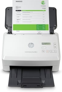 HP Scanjet Enterprise Flow 5000 s5 Skanner med matare 600 x 600 DPI A4 Vit