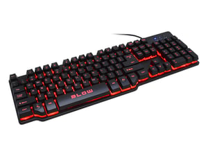 BLOW CERBERUS USB-gamingtangentbord QWERTY engelska svart