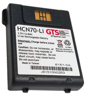 GTS HCN70-LI reservdel till bärbara handdatorer Batteri
